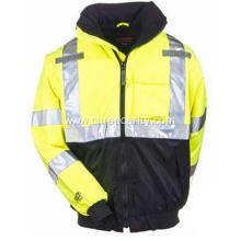 Men's Hi-Vis Waterproof Bomber Jacket